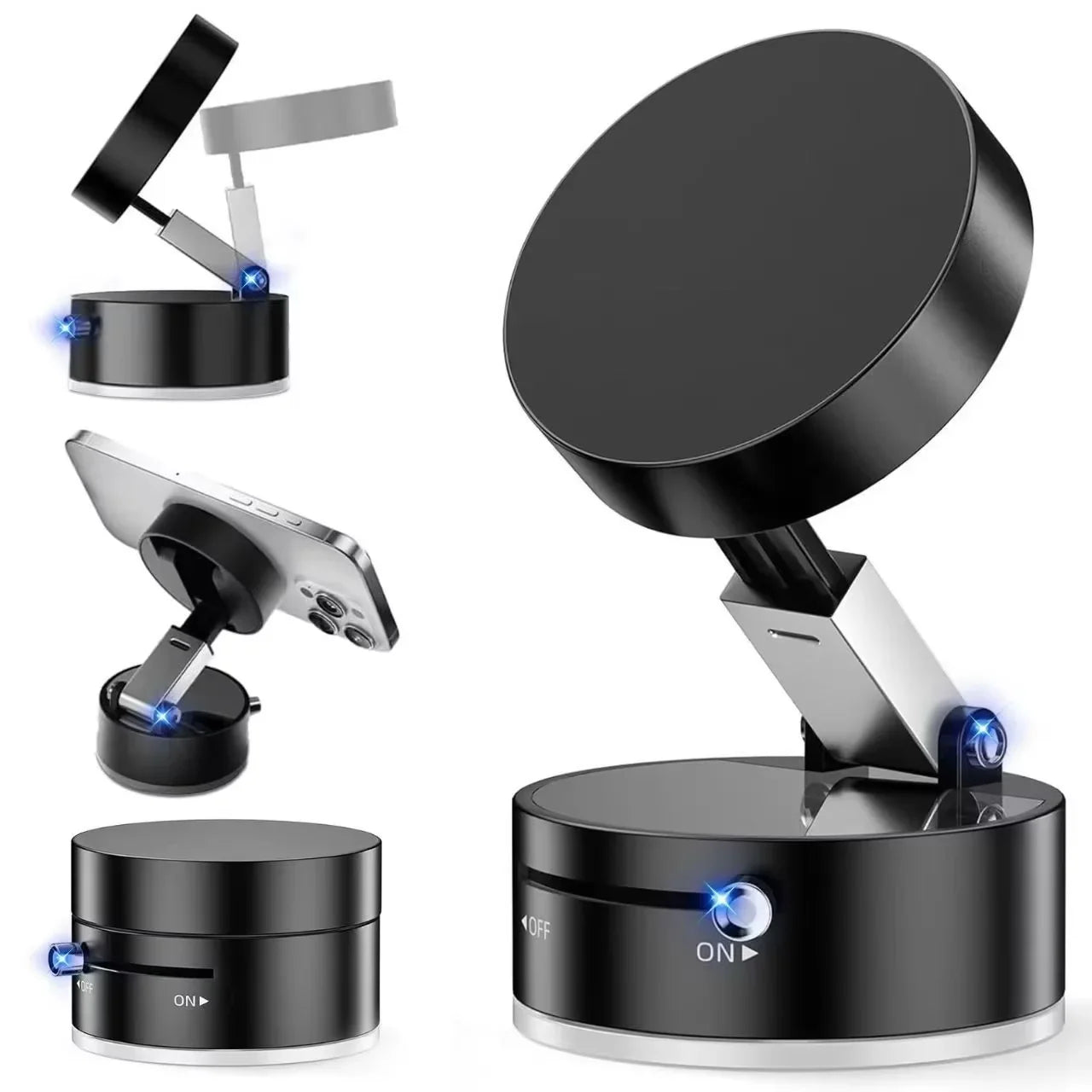 Holder360° MagnetHold 1+1 GRATIS: Multi-Användning Magnetisk Och Justerbar Telefonhållare