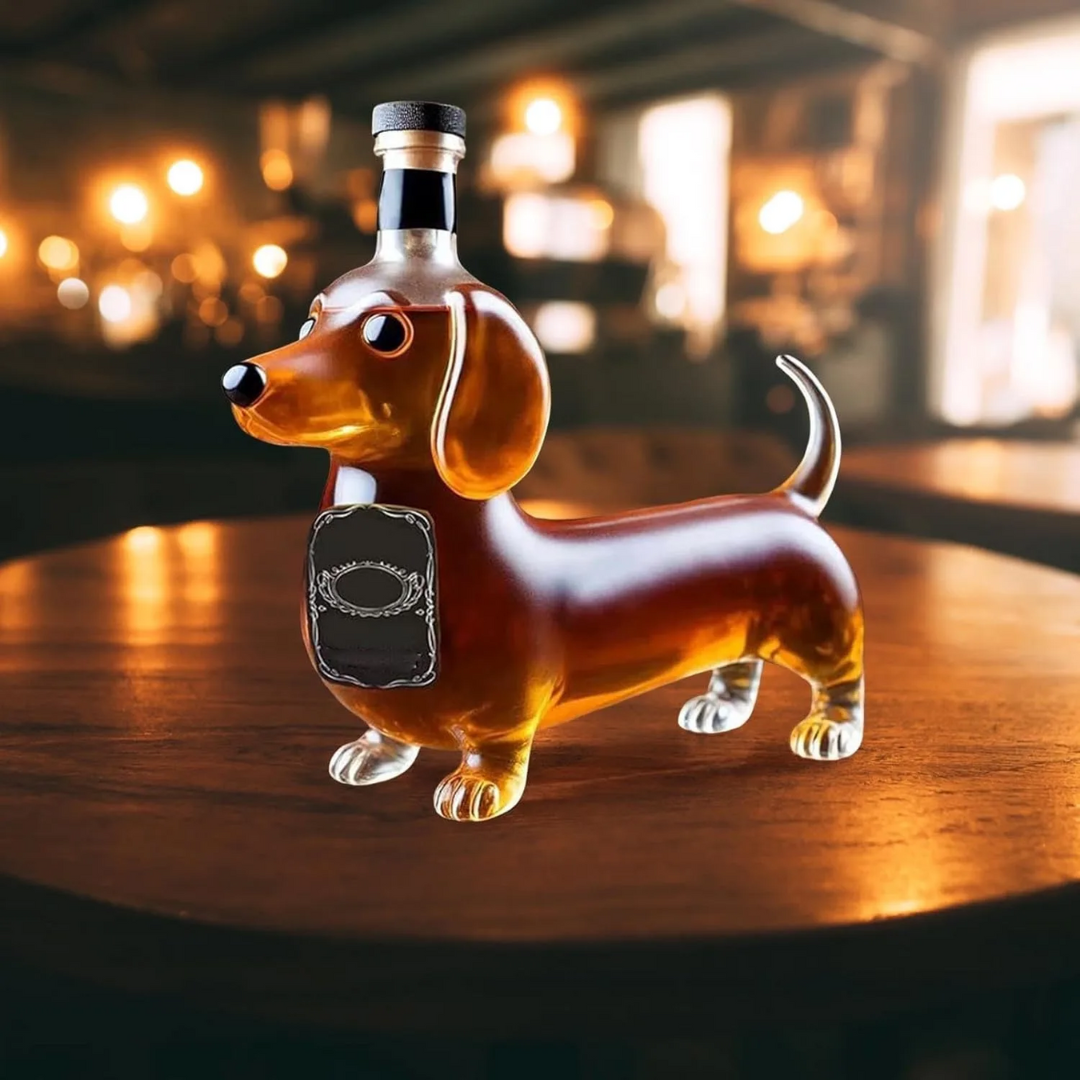 Globetrek° AnimalBottle: Djur Formad Glas Dryckerflaska