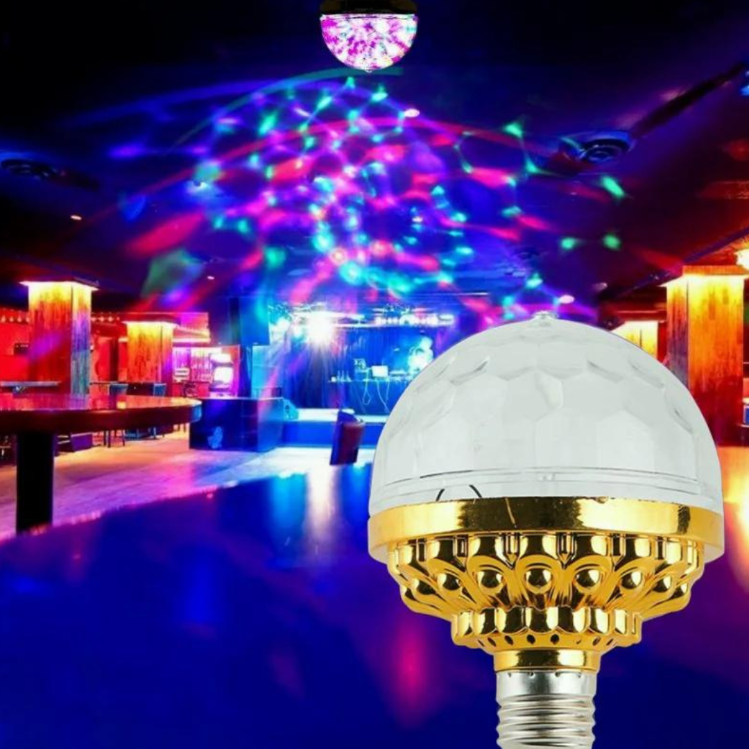 Ledsen™ DiscoBall 1+1 GRATIS: Färgglad Roterande LED Disco Ljuskula