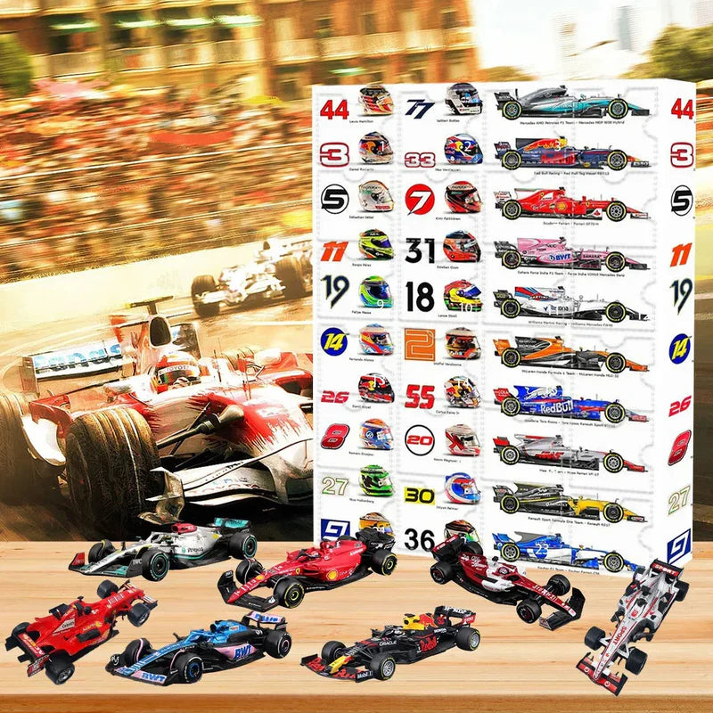 RacingCalendar - Formel 1 Racing Bilar Advent Kalender