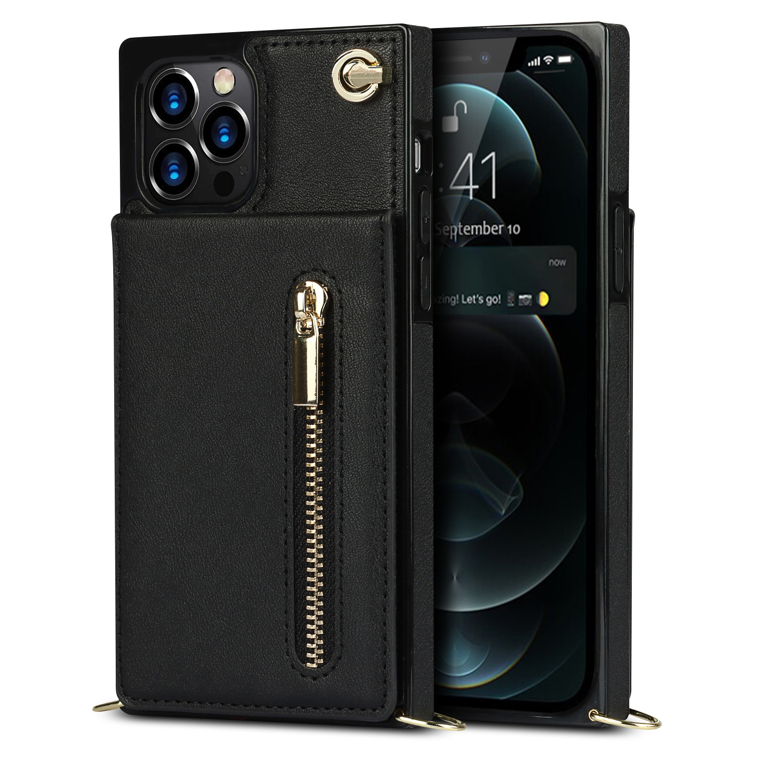 Icone™ PhoneWallet: Crossbody Telefon Fodral Plånbok Och Korthållare