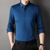 Icone™ StretchLongsleeve: Herr Skrynkelfri Sträcka Långärmad
