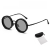 AdjustableSunglass: Starkt Till Svagt Ljus Justerbar Dimningssolglasögon Med Fodral
