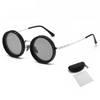 AdjustableSunglass: Starkt Till Svagt Ljus Justerbar Dimningssolglasögon Med Fodral
