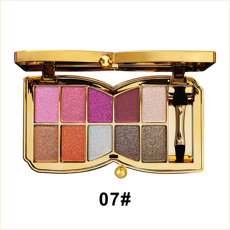 GlitterEyeshadow 1+1 GRATIS: Glänsande Glitter Nyans Ögonskuggspalett