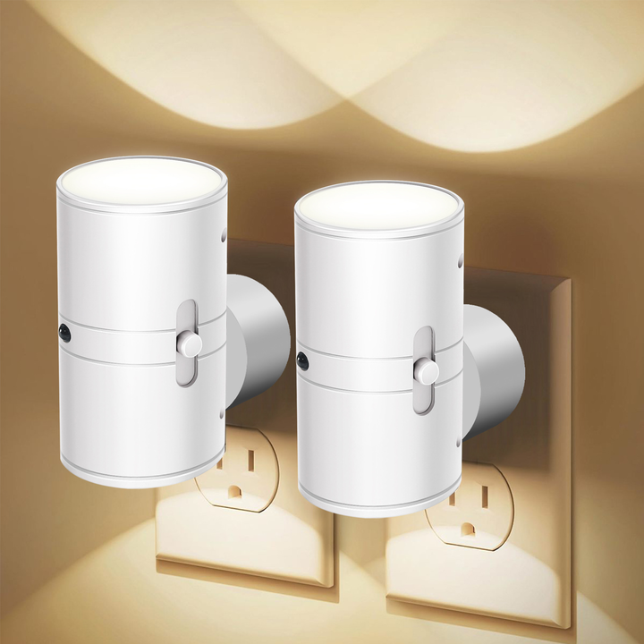Ledsen™ NightLight: Modern Bärbar Dimbar Plug-In Natt Ljus