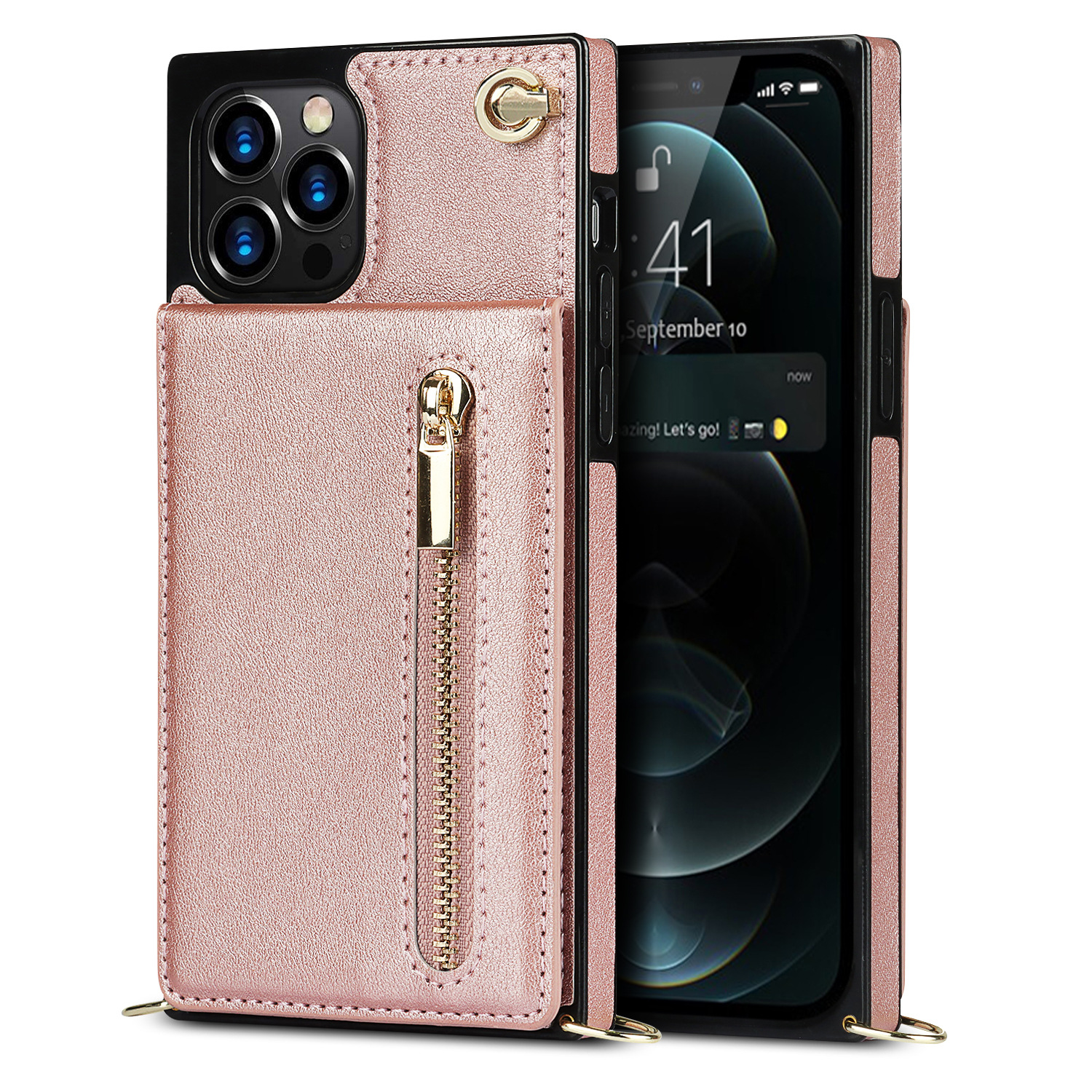 Icone™ PhoneWallet: Crossbody Telefon Fodral Plånbok Och Korthållare