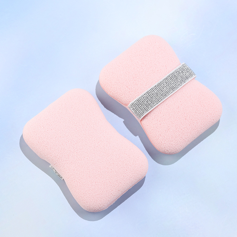 ExfoliatorSponge 1+1 GRATIS: Bad Tvål Sparande Kropp Dusch Exfolierande Svamp