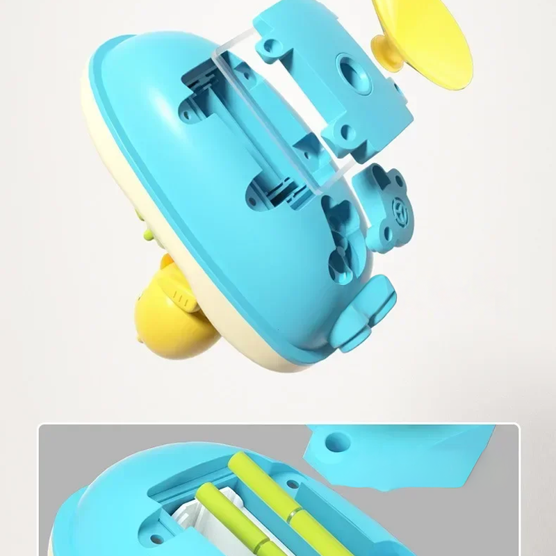 Kletshuts™ ShowerDuck: Söt Interaktiv Elektrisk Anka Dusch Leksak Set