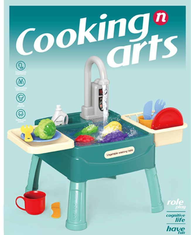 Kletshuts™ KitchenToy: Interaktiv Barn Kök Lek Leksak Set