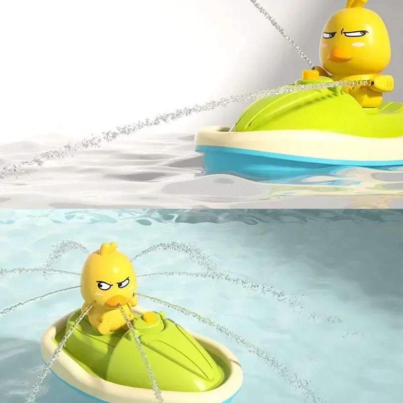 Kletshuts™ ShowerDuck: Söt Interaktiv Elektrisk Anka Dusch Leksak Set