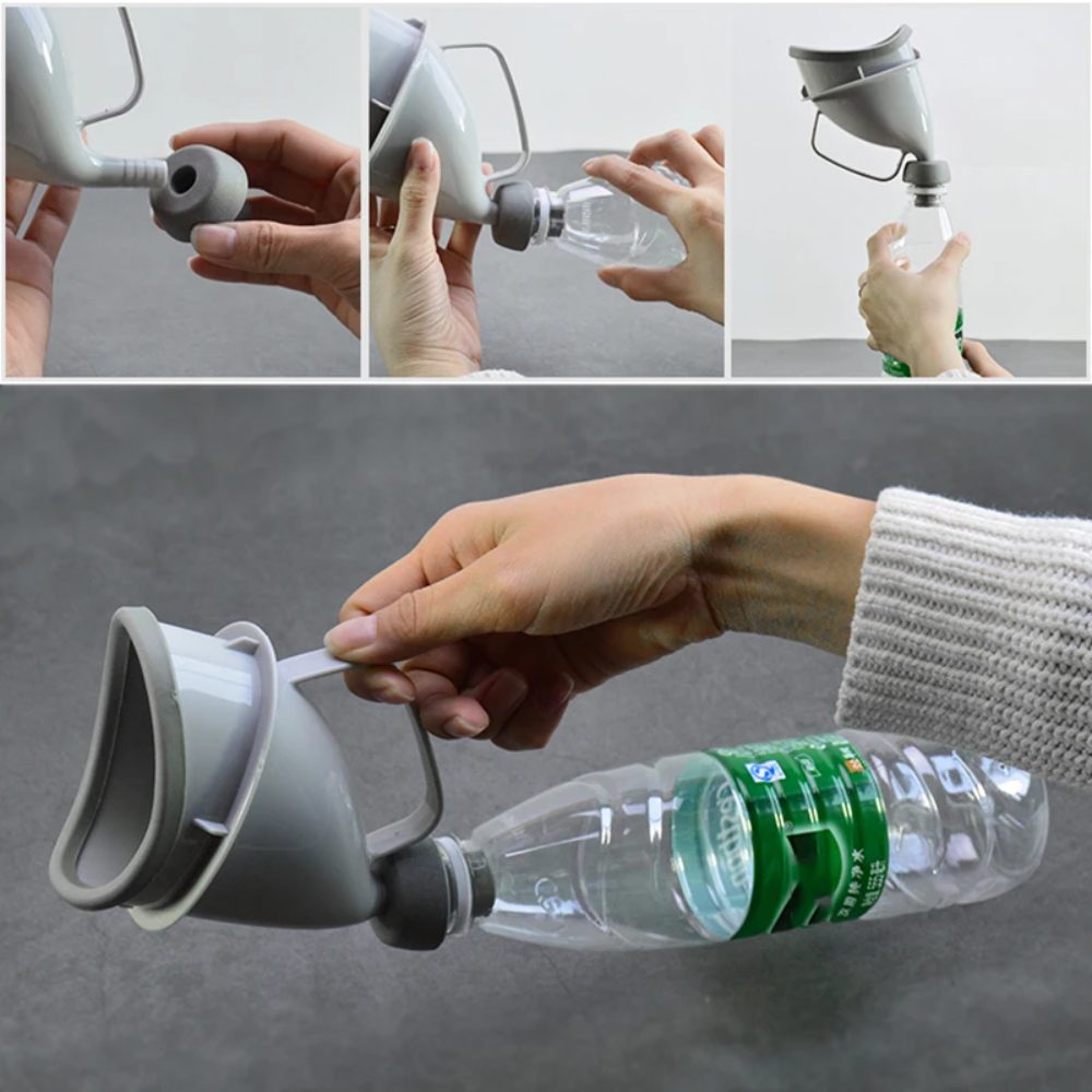 PortableUrinal: Universal Läckagesäker Nöd Bärbar Urinoar