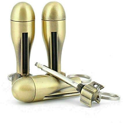 LighterKeychain 1+1 GRATIS: Premium Kvalitet Tändare Nyckelring Eld Startare