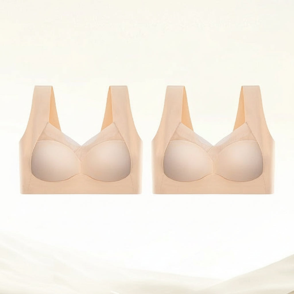 Icone™ CurveBra 1+1 GRATIS - Andningsbar Passform Trådlös Push-up BH