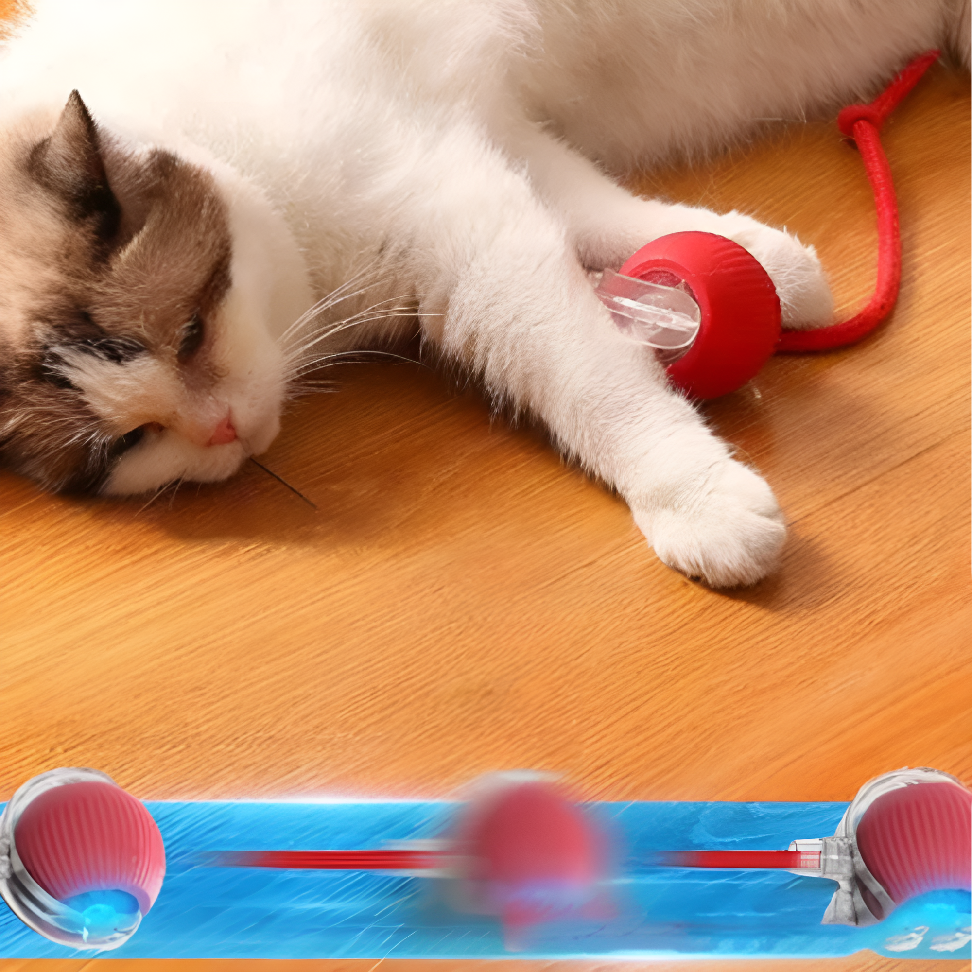 Catfri® CatBall: Automatisk Interaktiv Kul Katt Jagar Boll