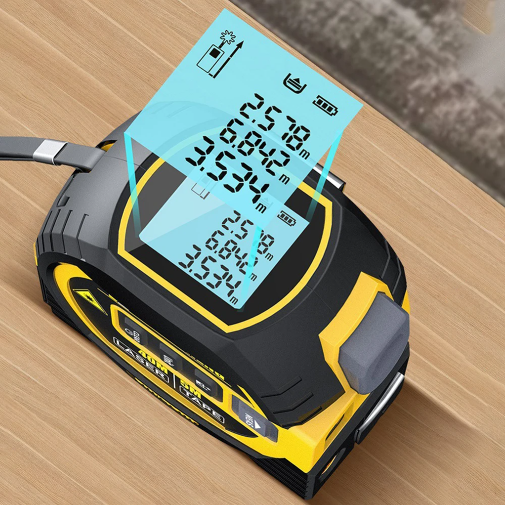 InfralaserTape - 3-In-1 Infrarött Lasermåttband