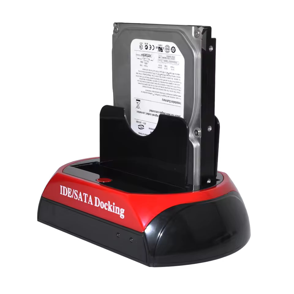 DataDock - Multifunktionell Hårddisk Kortläsare Dock