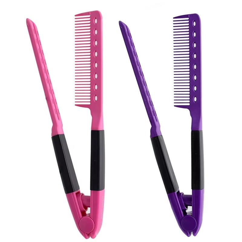 Rose® V-ShapedComb 1+1 GRATIS: V-Formad Hårstylingkam