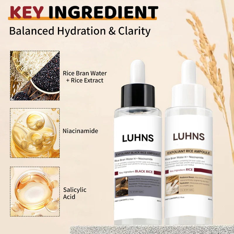 ExfoliatingSerum 1+1 GRATIS: Lättanvänd Mjuk Exfolierande Ampull För Känslig Hud