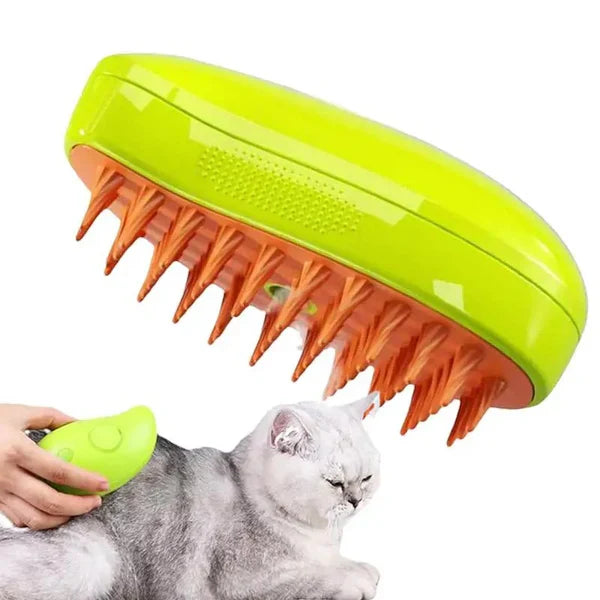 DogCatFri™ SteamBrush: Ånga Husdjur Grooming Borste