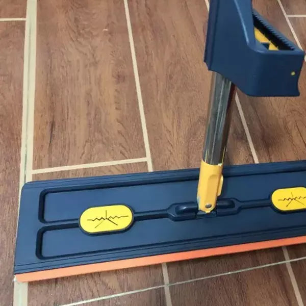 Cleaner Pro° RotatingMop: Starkt Handtag Enkel Rengöring 360° Roterande Platt Mopp
