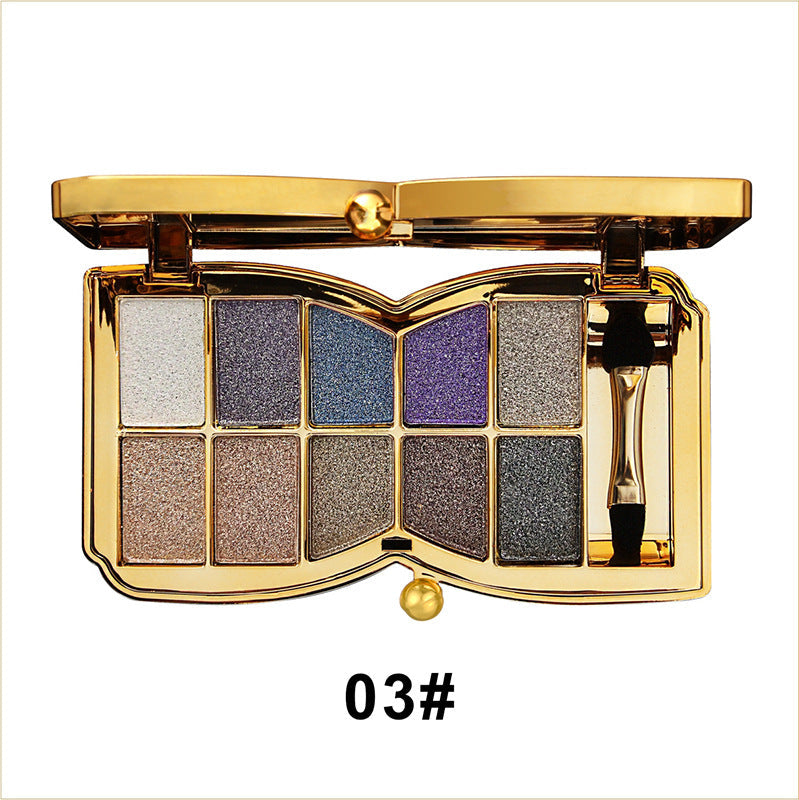 GlitterEyeshadow 1+1 GRATIS: Glänsande Glitter Nyans Ögonskuggspalett
