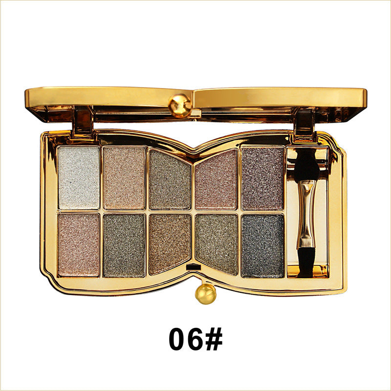 GlitterEyeshadow 1+1 GRATIS: Glänsande Glitter Nyans Ögonskuggspalett