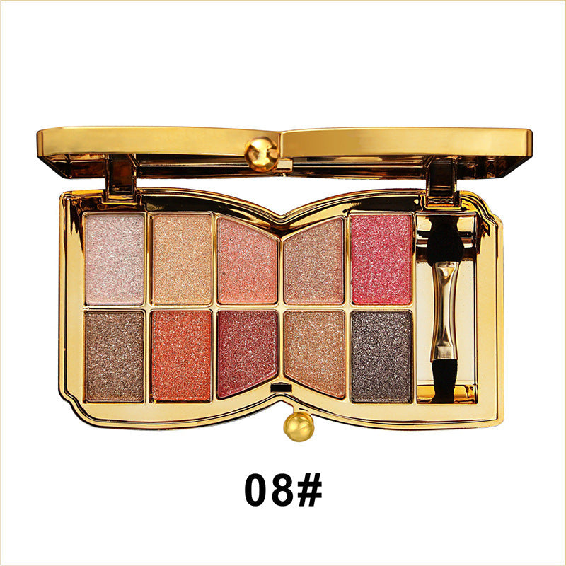 GlitterEyeshadow 1+1 GRATIS: Glänsande Glitter Nyans Ögonskuggspalett