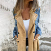 Icone™ LongCoat: Medellång Trenchcoat Med Snygg Krage Och Fickor