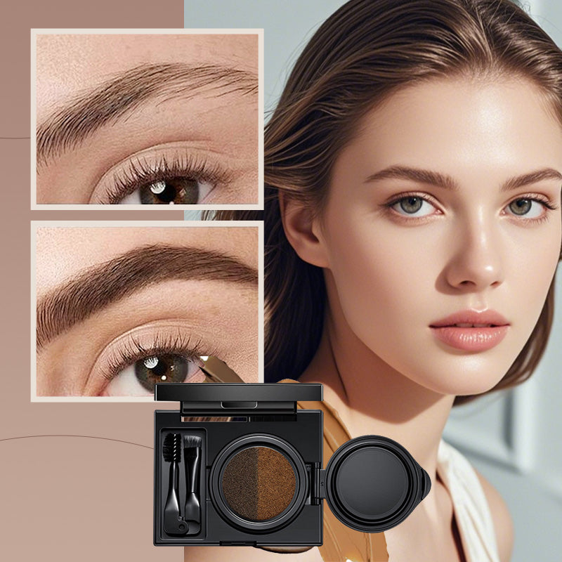 EyeStamp 1+1 GRATIS – Dubbelfärgad Eyeliner Och Ögonbryns Kräm Stämpel Set