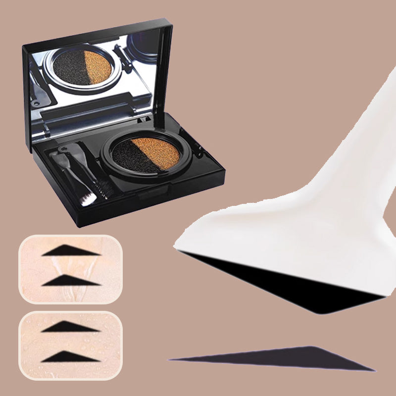 EyeStamp 1+1 GRATIS – Dubbelfärgad Eyeliner Och Ögonbryns Kräm Stämpel Set