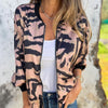 Icone™ ZebraJacket: Elegant Stilren Zebramönster Jacka