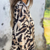 Icone™ ZebraJacket: Elegant Stilren Zebramönster Jacka