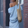 Icone™ FashionSet: Stilfull Off-Shoulder Topp Och Denimkjol