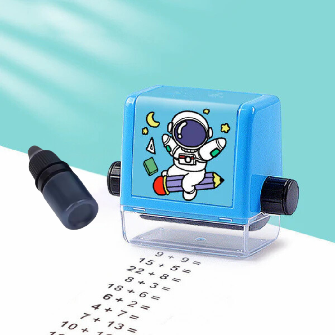 Kletshuts™ MathStamp: Digital-Roller Matematik Undervisning Stämpel