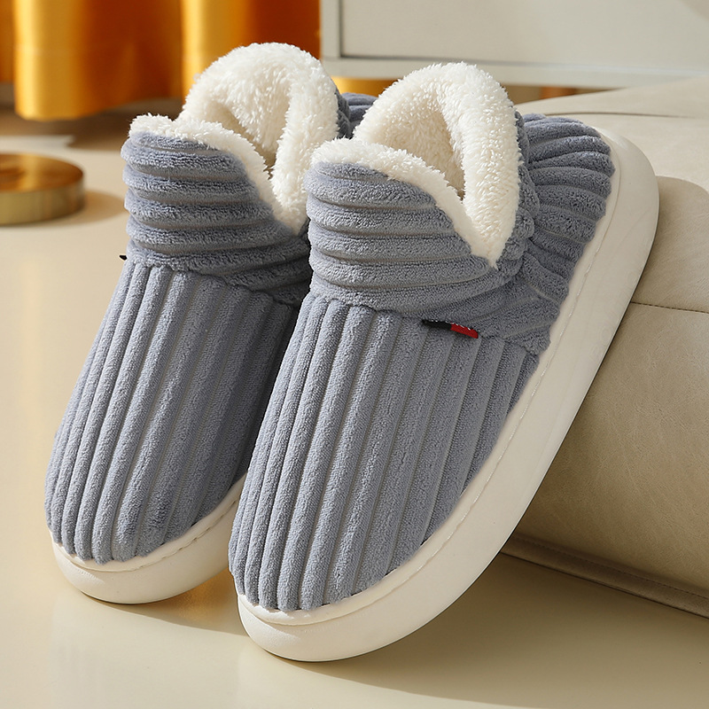 Happy™ CozySlippers: Unisex Vinter Skor Bekväma Varma Tofflor