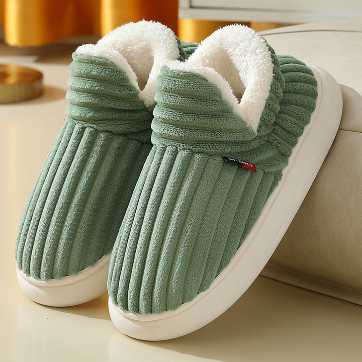 Happy™ CozySlippers: Unisex Vinter Skor Bekväma Varma Tofflor