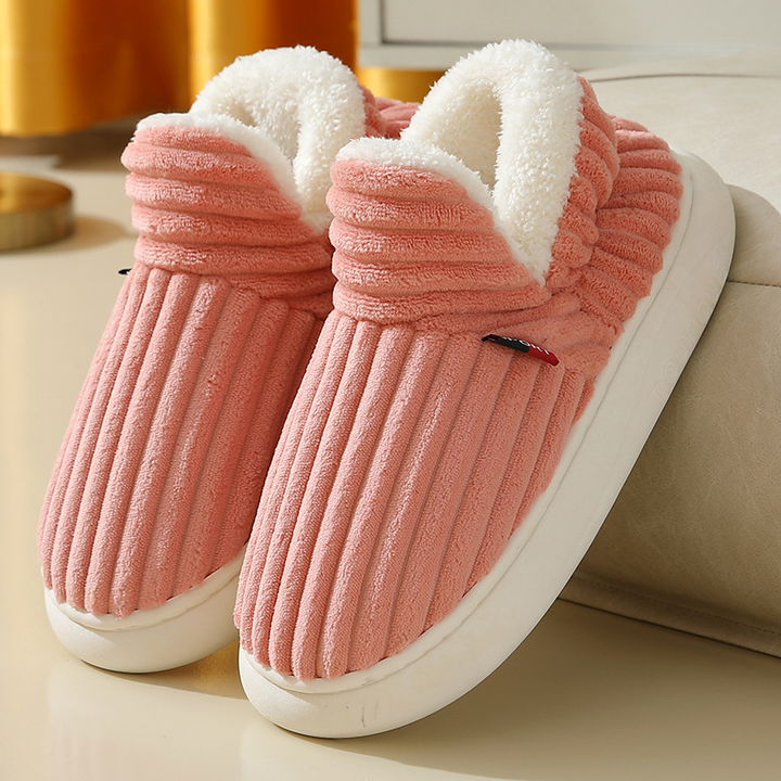 Happy™ CozySlippers: Unisex Vinter Skor Bekväma Varma Tofflor