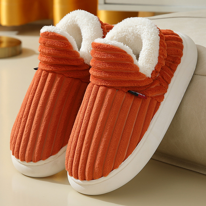 Happy™ CozySlippers: Unisex Vinter Skor Bekväma Varma Tofflor