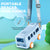 Kletshuts™ WaterBottle - Bärbar Vattenflaska i Bussform