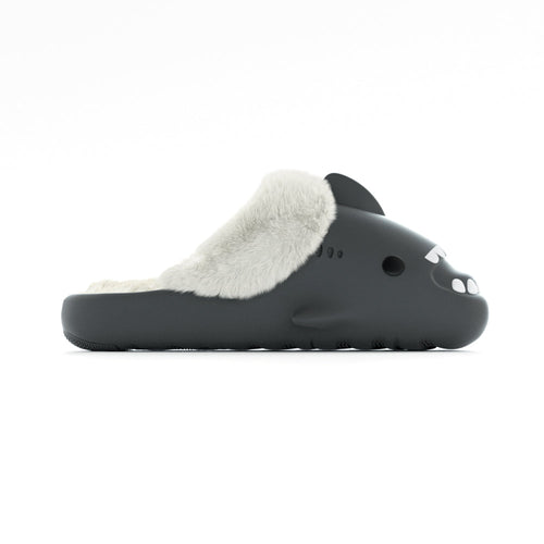 Happy™ PlushSlippers - Halkfria Vinter Haj Glidskor