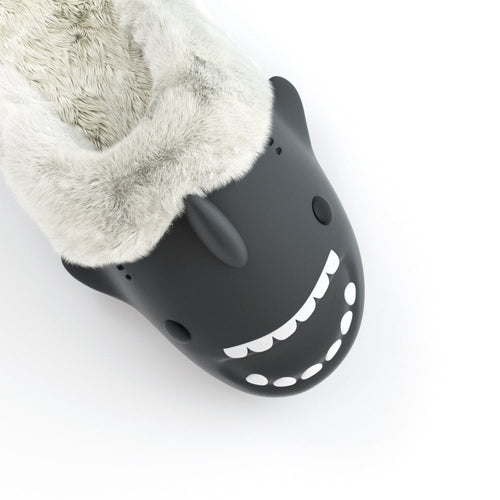 Happy™ PlushSlippers - Halkfria Vinter Haj Glidskor