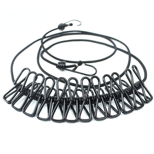 Portable® Clothesline - Inomhus Och Utomhusbruk