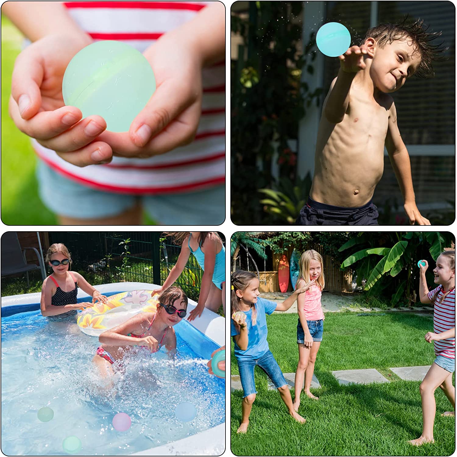 Kletshuts™ SplashFun - Återanvändbara Vattenballonger