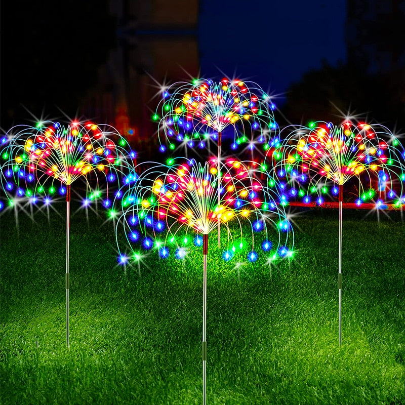 Ledsen™ Firework - Sol-LED Utomhus Älva Ljus