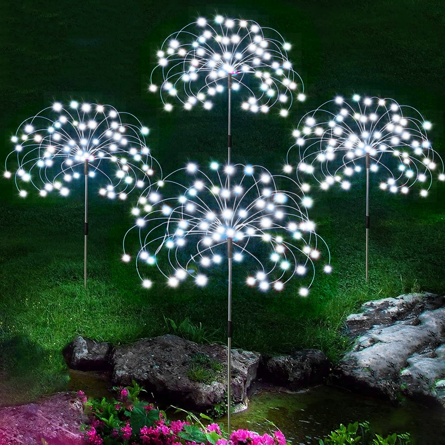 Ledsen™ Firework - Sol-LED Utomhus Älva Ljus