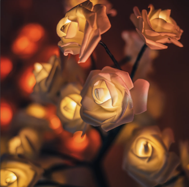 Leddi™ Rose - Forever Rose Blomma Lampa