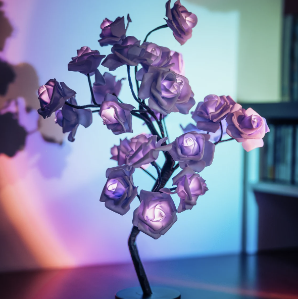 Leddi™ Rose - Forever Rose Blomma Lampa