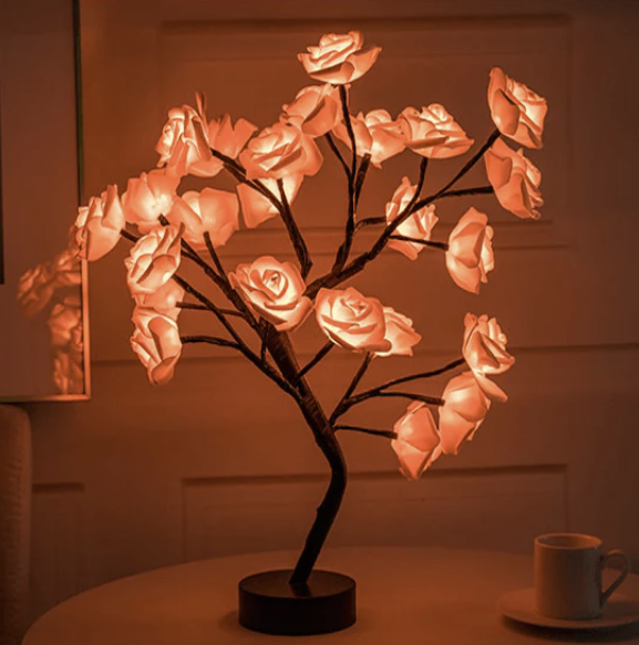 Leddi™ Rose - Forever Rose Blomma Lampa