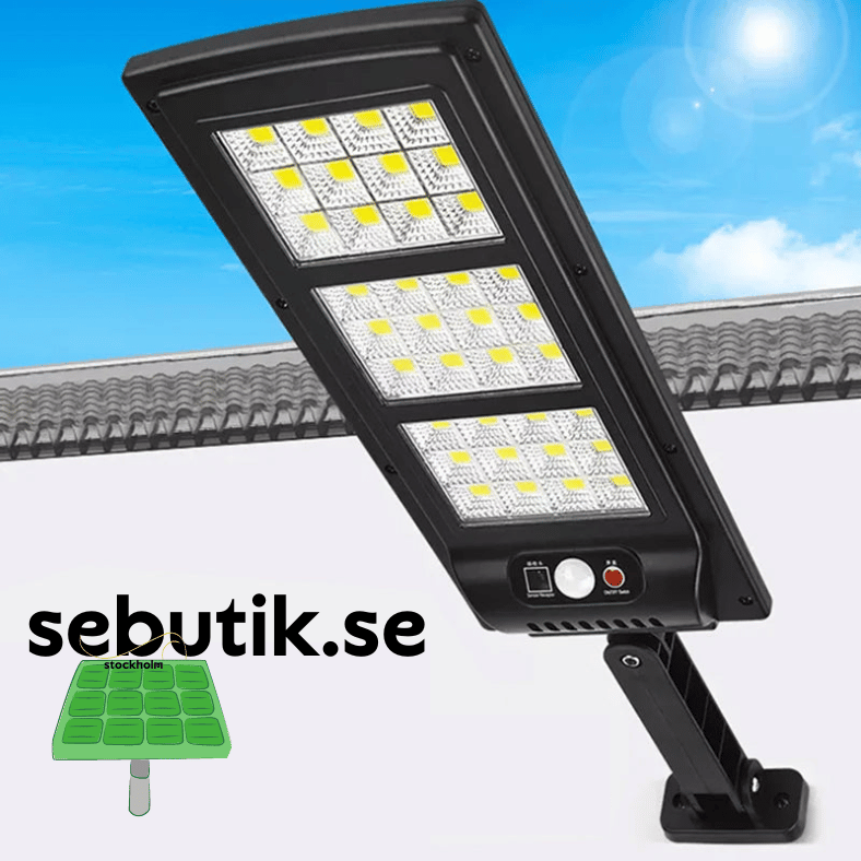 Ledsen™ Cobra | Solenergi LED-ljus | Vattentät IP65 trädgårdsbelysning